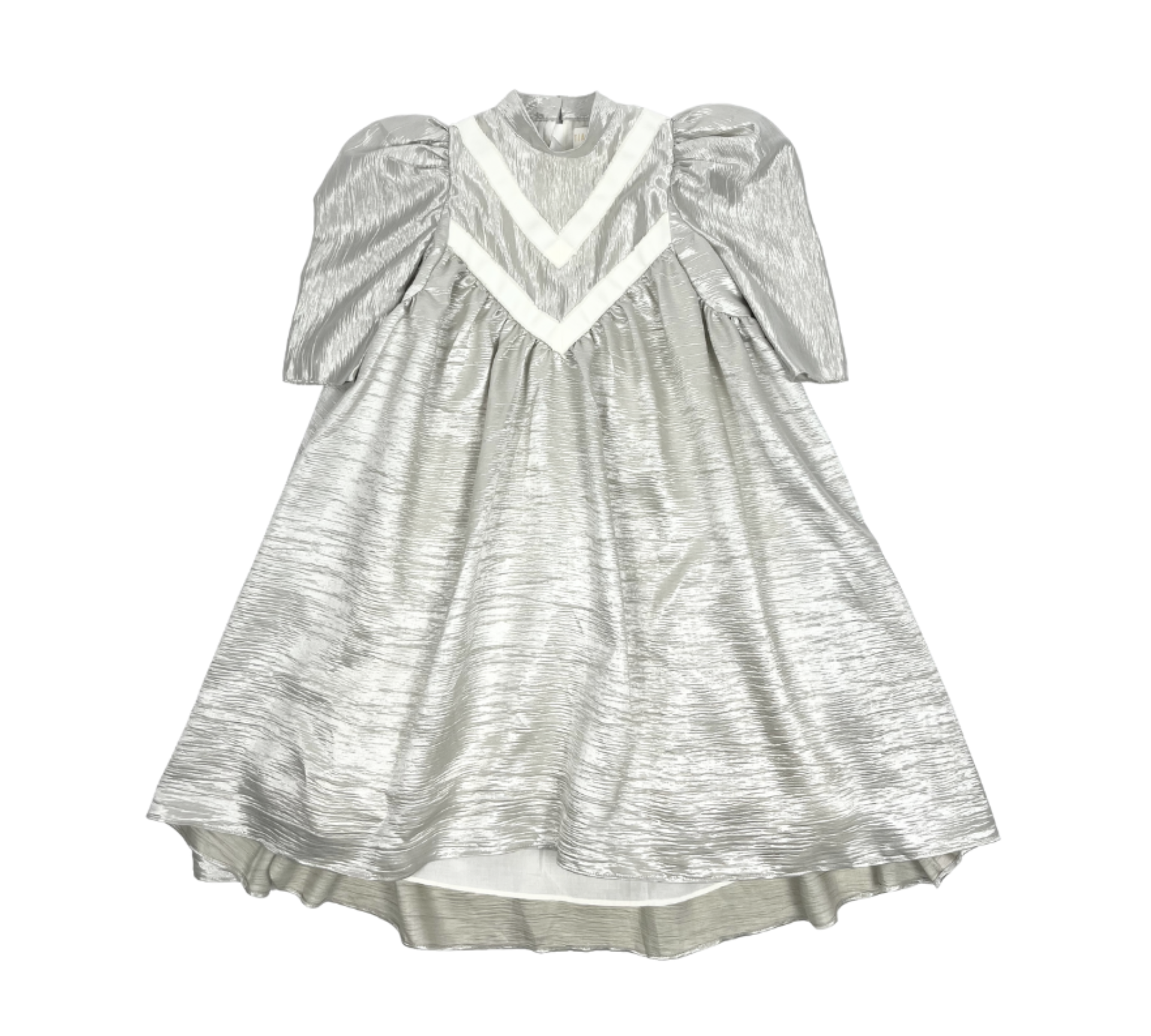 TIA CIBANI 3/4 SLEEVE BOW MAXI DRESS (2-16Y)