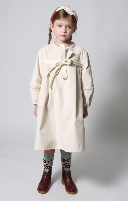 TIA CIBANI LUNA EMPIRE WAIST FROCK (2-14Y)
