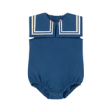 TINY COTTONS STRIPES LINEN BODYSUIT (9M-24M)
