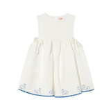 TINY COTTONS SWANS BOW DRESS (2-8Y)