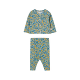 TINY COTTONS FLOWER RIB BABY SET (12M-24M)