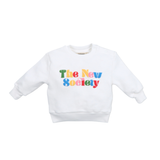 THE NEW SOCIETY WISTERIA BABY SWEATSHIRT (12M-24M)