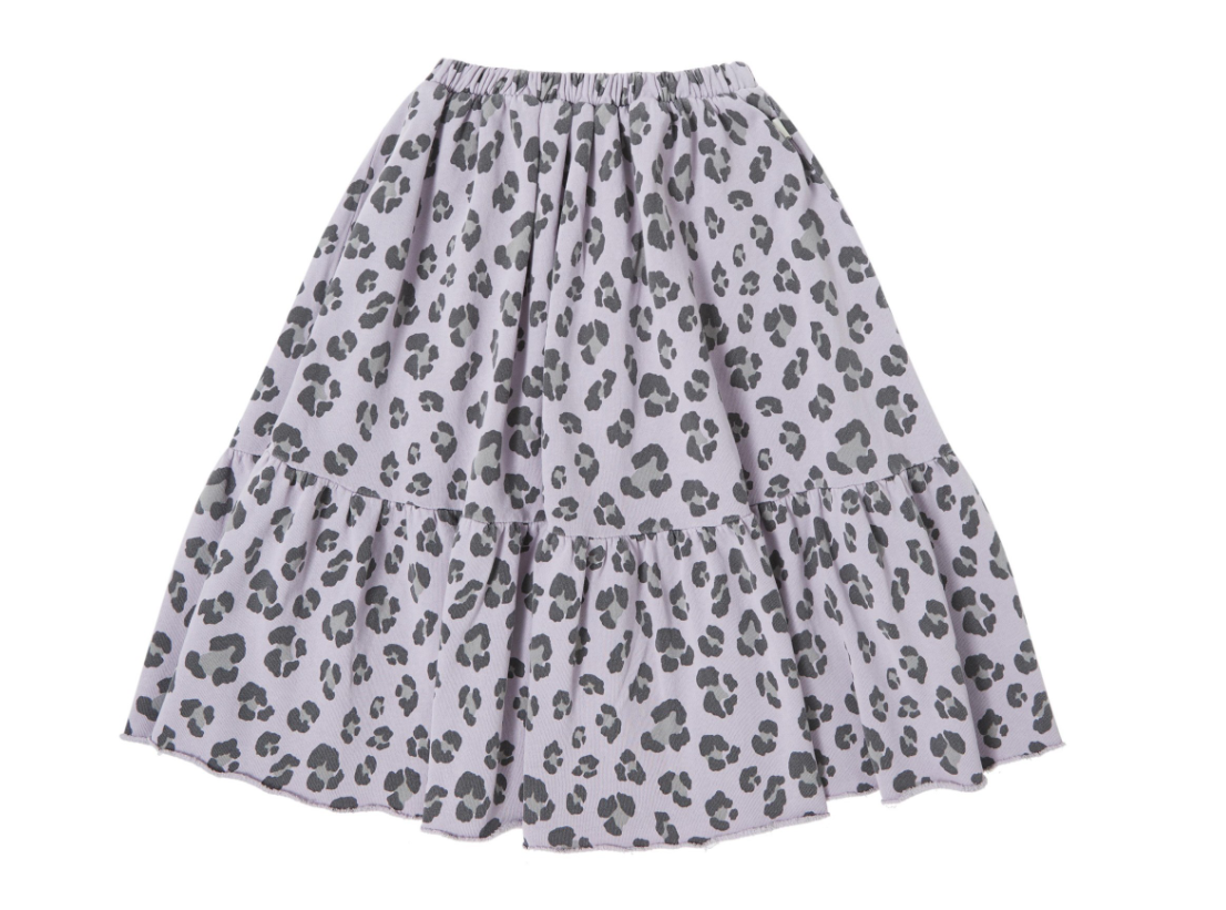 TOCOTO VINTAGE ANIMAL PRINT SKIRT(3-14Y)