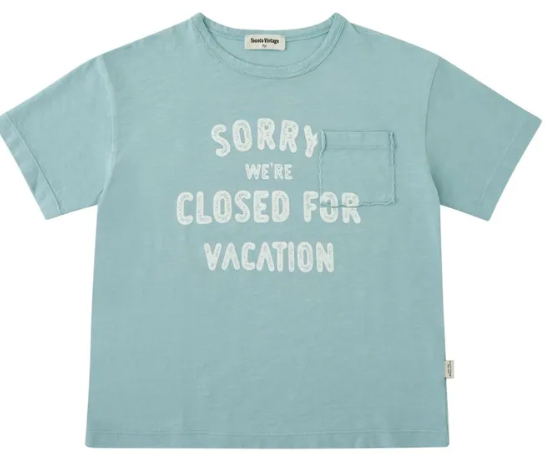TOCOTO VINTAGE CLOSED 4 VACATION TSHIRT(2-4Y)