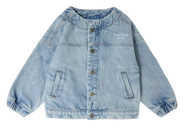 TOCOTO VINTAGE DENIM JACKET (2-14Y)