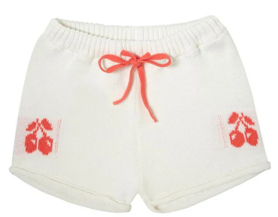 TOCOTO VINTAGE JACQUARD SHORTS (6M-2Y)