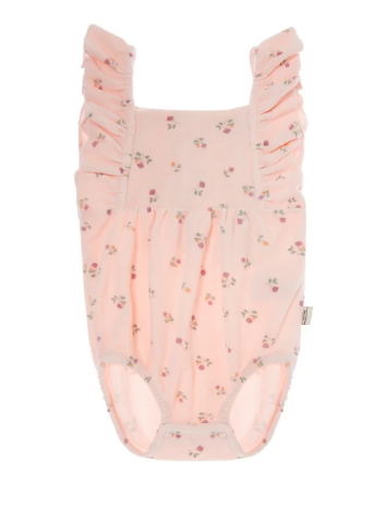 TOCOTO VINTAGE TERRY BABY BODYSUIT (9M-18M)