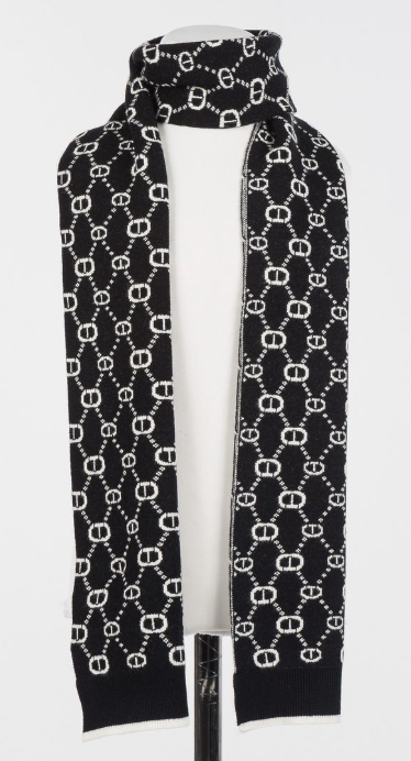 TWINSET STOLA JACQUARD SCARF (OS)