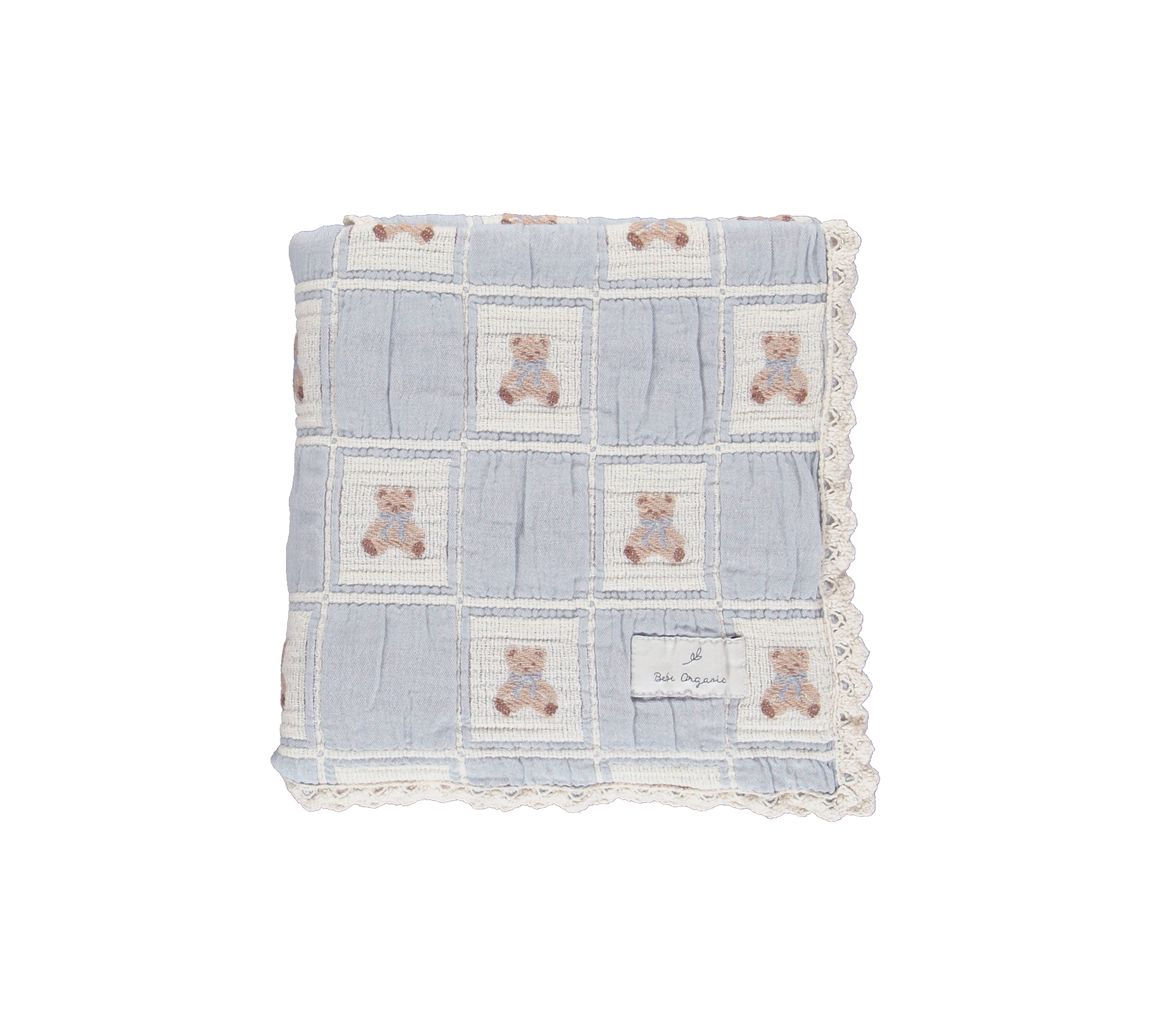BEBE ORGANIC TEDDY BLANKET (OS)