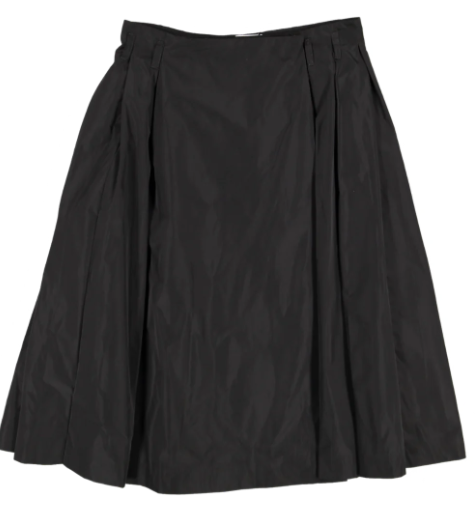 【AAKE】DOT LAYERED WRAP SK UNLABEL SCOPE SKIRT (12-16Y)