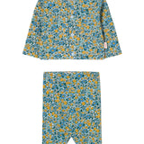TINY COTTONS FLOWER RIB BABY SET (12M-24M)