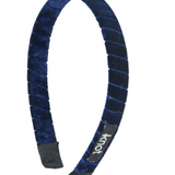 KNOT VELVET RIBBON HEADBAND (OS)