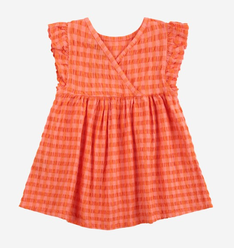 BOBO CHOSES VICHY WOVEN DRESS (12M-24M)
