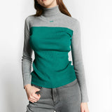 INDEE WAPITI FITTED 2 COLOR HIGH NECK TOP (XXS-XL)