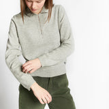 INDEE WODDEN HIGH NECK PULLOVER W/BUTTONS (10-L)
