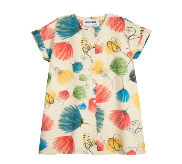 WOLF & RITA AMALIA DRESS (2-12Y) - Klade Children's Boutique