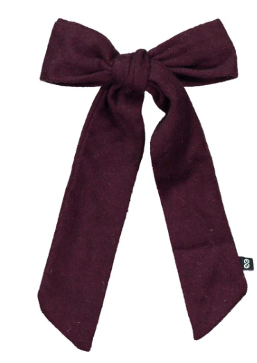 KNOT WOOLLY BOW CLIP (OS)