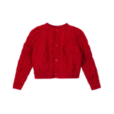WYNKEN ARAN KNIT CARDIGAN (2-8A)
