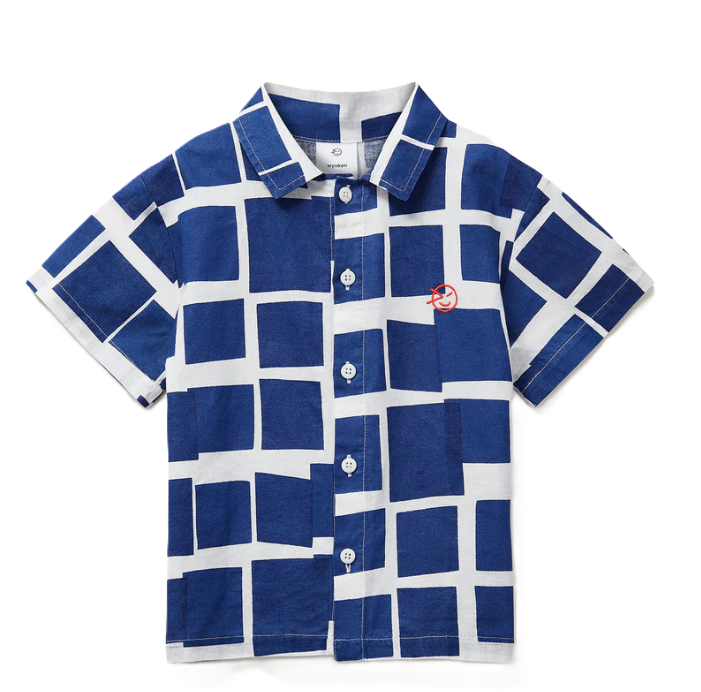 WYNKEN CAMP COLLAR LINEN SHIRT (2-10Y)