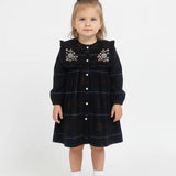YO BABY WOVEN GIRLS DRESS (3-14Y)
