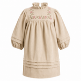 PERNILLE EMBROIDERY ON CHEST DRESS (2-12Y)