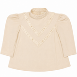 TIA CIBANI 3/4 SLEEVE BOW BLOUSE (9-16Y)