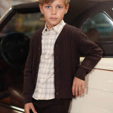 MOTU WALTER CABLE CARDIGAN (3-16Y)