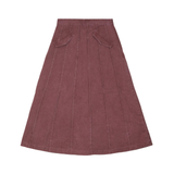KIX DENIM PANEL MIDI SKIRT (12-20Y)