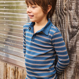 MISHA & PUFF LONG SLEEVE POLO (2-10Y)