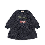 KONGES SLOJD LOU DOT SEQUIN SWEATDRESS (2-10Y)