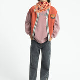 PIUPIUCHICK OVERSIZED SWEATSHIRT (3-14Y)