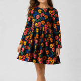 MINI RODINI VIOLAS VELOUR DRESS (1.5Y-9Y)