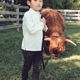 KIPP SOL STRIPE SHIRT (3-12Y)