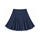 TANGERINE ASYMMETRICAL RUFFLED SKIRT(10-16Y)