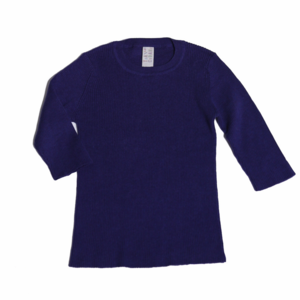 TIA CIBANI 3/4 SLEEVE RIBBED CREW NECK (2Y-8Y)