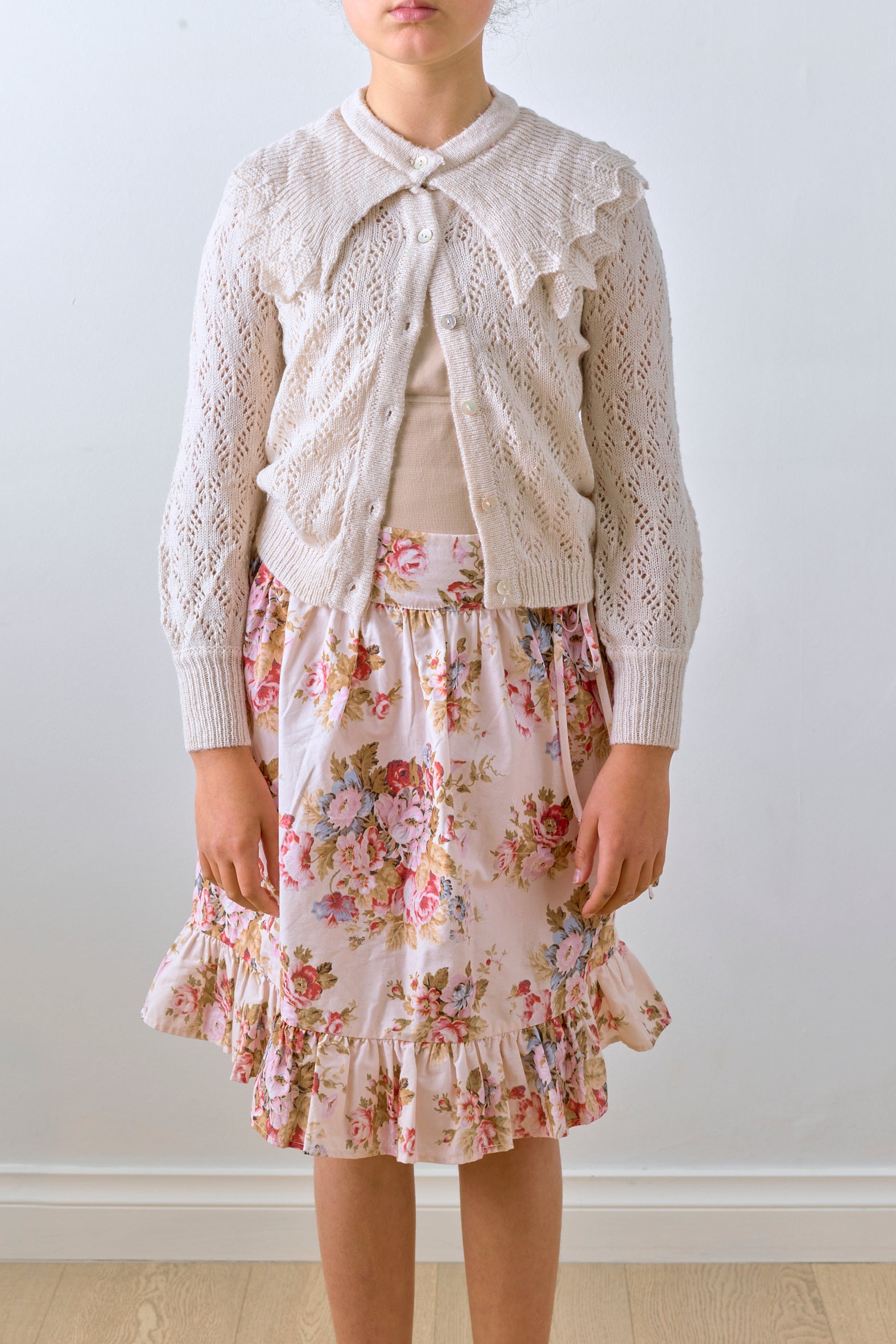 PETITE AMALIE CROCHET CARDIGAN (3Y-18Y)