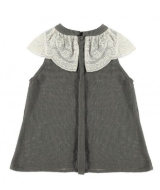 BELLE CHIARA BOBBIN RUFFLE BLOUSE (10Y-18Y)