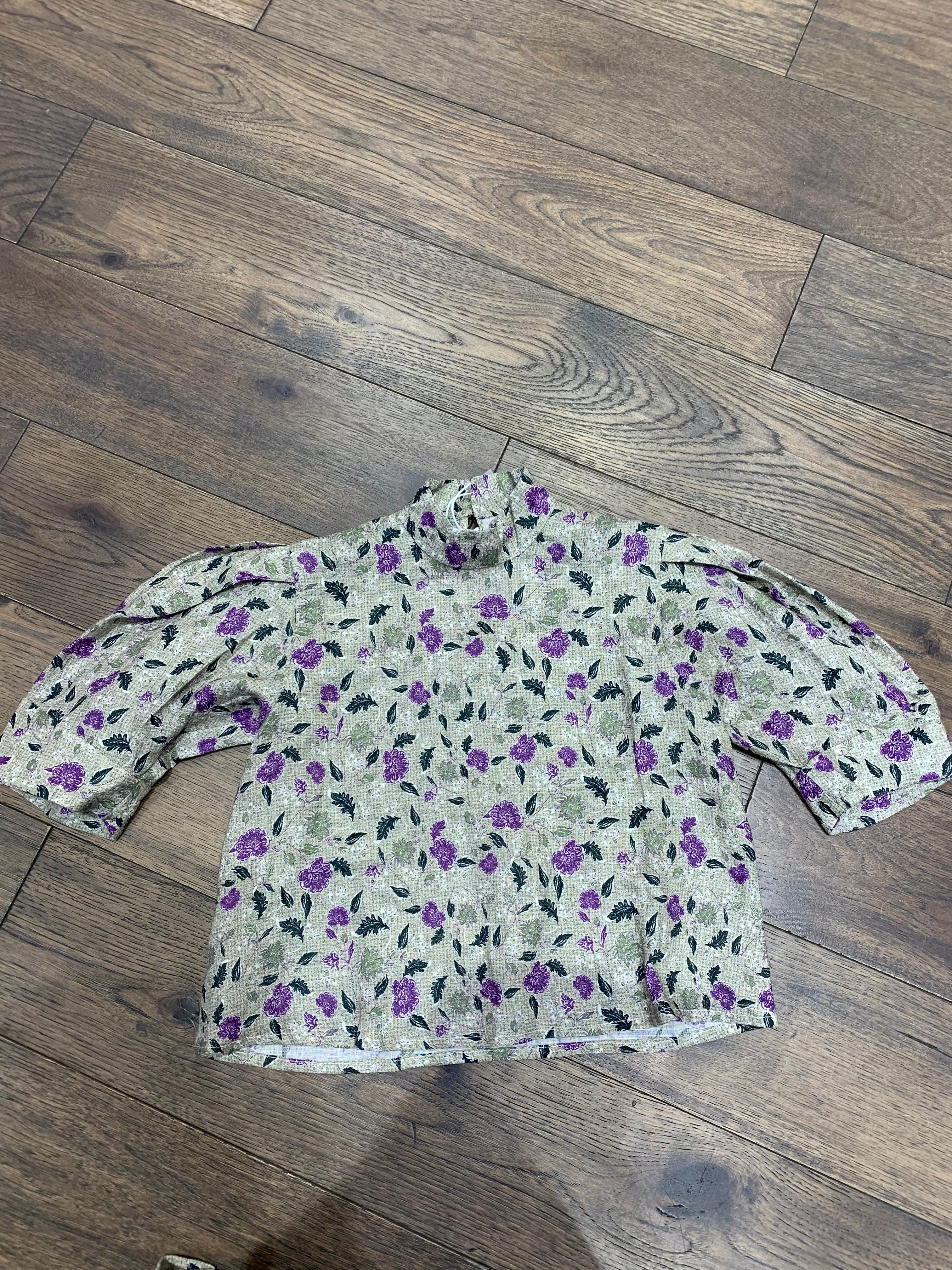 YOU & ME TOP PRINT FLOWERS (8Y-16Y)