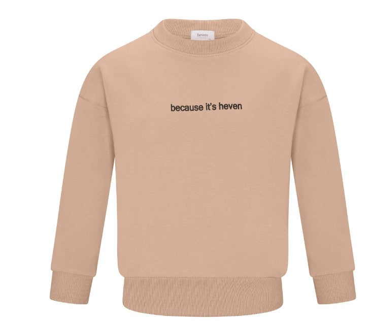 HEVEN CHILD SOLID SWETASHIRT (10M-14Y)