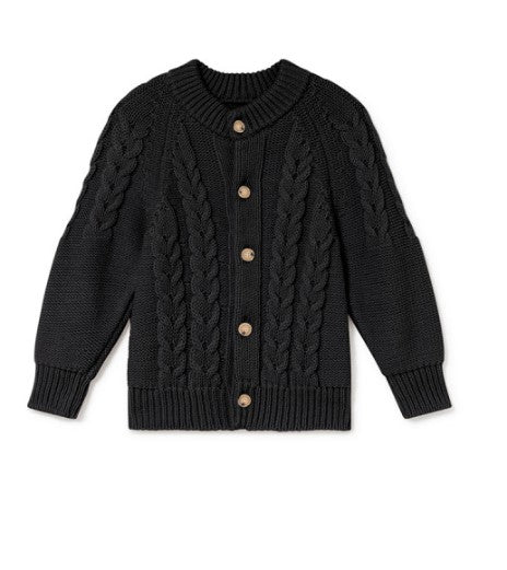 LITTLE CREATIVE FACTORY TRICOT ZIG ZAG CARDIGAN ( 4Y-M)